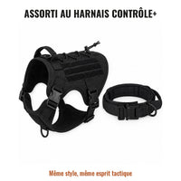 Collier Cynana assorti au harnais tactique Contrôle+